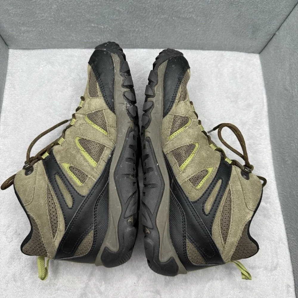 Merrell Outmost Mid Vent Waterproof Hiking Shoes Brown Men's Size 9.5 J09523